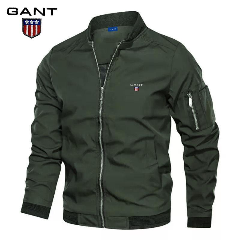 Gant Embroidery Spring and Autumn Outerwear Men s Jacket Fashion Stand Collar Youth Men s Jacket S
Gant Embroidery Spring and Autumn Outerwear Men s Jacket Fashion Stand Collar Youth Men s Jacket S