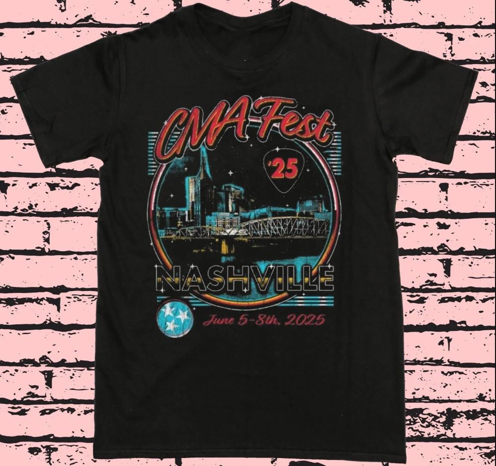 CMA Fest Nashville 2025 Skyline UNISEX Tshirt size S5XL Unisex T-Shirt S
CMA Fest Nashville 2025 Skyline UNISEX Tshirt size S5XL Unisex T-Shirt S