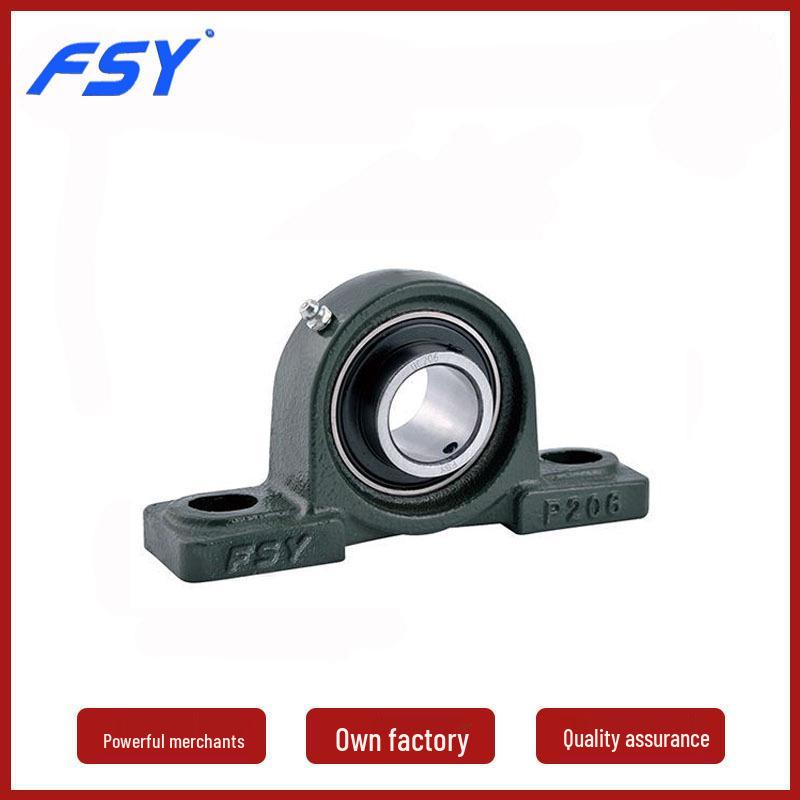 Yuanfeng FSY Outer Spherical Bearing with UCP206 Housing
Yuanfeng FSY Outer Spherical Bearing with UCP206 Housing