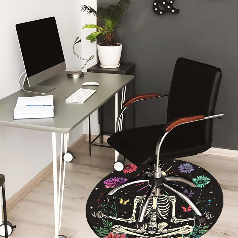 1pc Carpet Chair Mats Skeletal Yoga Harmony Perfect for Decorating Chairs, Polyester Carpet, for Living Room.YDT598 80cm by 80cm
1pc Carpet Chair Mats Skeletal Yoga Harmony Perfect for Decorating Chairs, Polyester Carpet, for Living Room.YDT598 80cm by 80cm