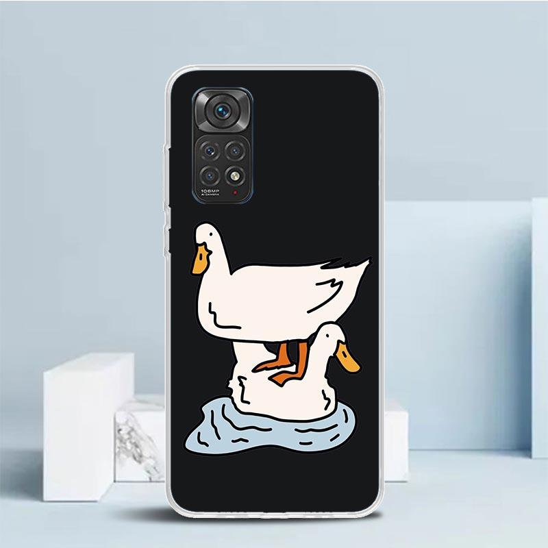 Cartoon Duck Goose Game Silicon Call Phone Case For Xiaomi Redmi Note 14 13 12 12S 11 Pro Plus 11S 10 10S 11T 11E 4G 5G Soft Cov Redmi Note 13 4G
Cartoon Duck Goose Game Silicon Call Phone Case For Xiaomi Redmi Note 14 13 12 12S 11 Pro Plus 11S 10 10S 11T 11E 4G 5G Soft Cov Redmi Note 13 4G