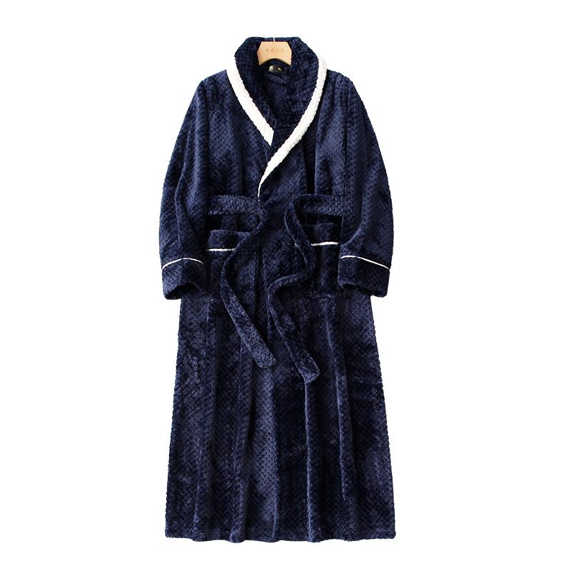 Autumn/Winter Unisex Plus Size Pineapple Plaid Fleece Bathrobe M
Autumn/Winter Unisex Plus Size Pineapple Plaid Fleece Bathrobe M
