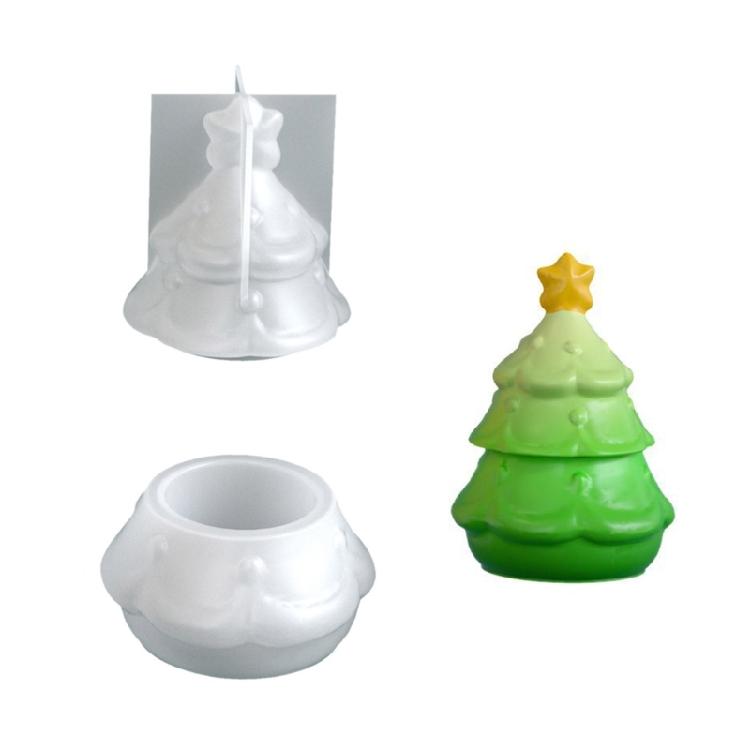 Christmas Decoration Silicone Mold Santa Tree Shape Resin Jewelry Container Candle Making Succulent Planter DIY Craft Tool
Christmas Decoration Silicone Mold Santa Tree Shape Resin Jewelry Container Candle Making Succulent Planter DIY Craft Tool