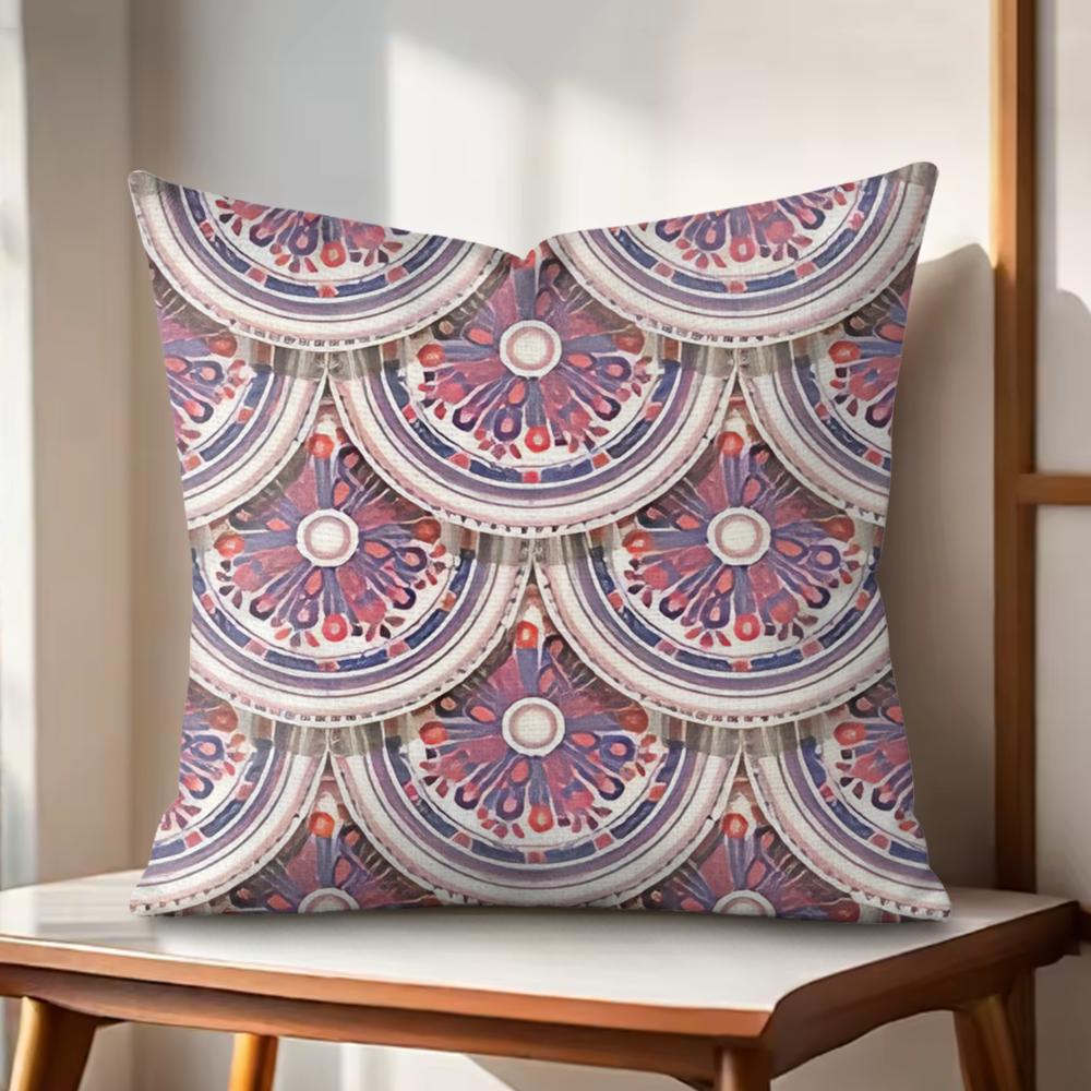 Fish scale pattern Cushion Cover Natural Linen Organic Fabric DoubleSided Printing Couch Pillow Covers Home Decor 30x30cm
Fish scale pattern Cushion Cover Natural Linen Organic Fabric DoubleSided Printing Couch Pillow Covers Home Decor 30x30cm