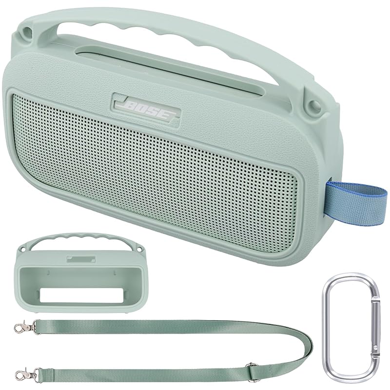 co2CREA Compatible product bose Bose SoundLink Flex2 Portable Speaker LE (2nd generation)/SoundLink Flex portable wireless speaker silicon case , Mint
co2CREA Compatible product bose Bose SoundLink Flex2 Portable Speaker LE (2nd generation)/SoundLink Flex portable wireless speaker silicon case , Mint