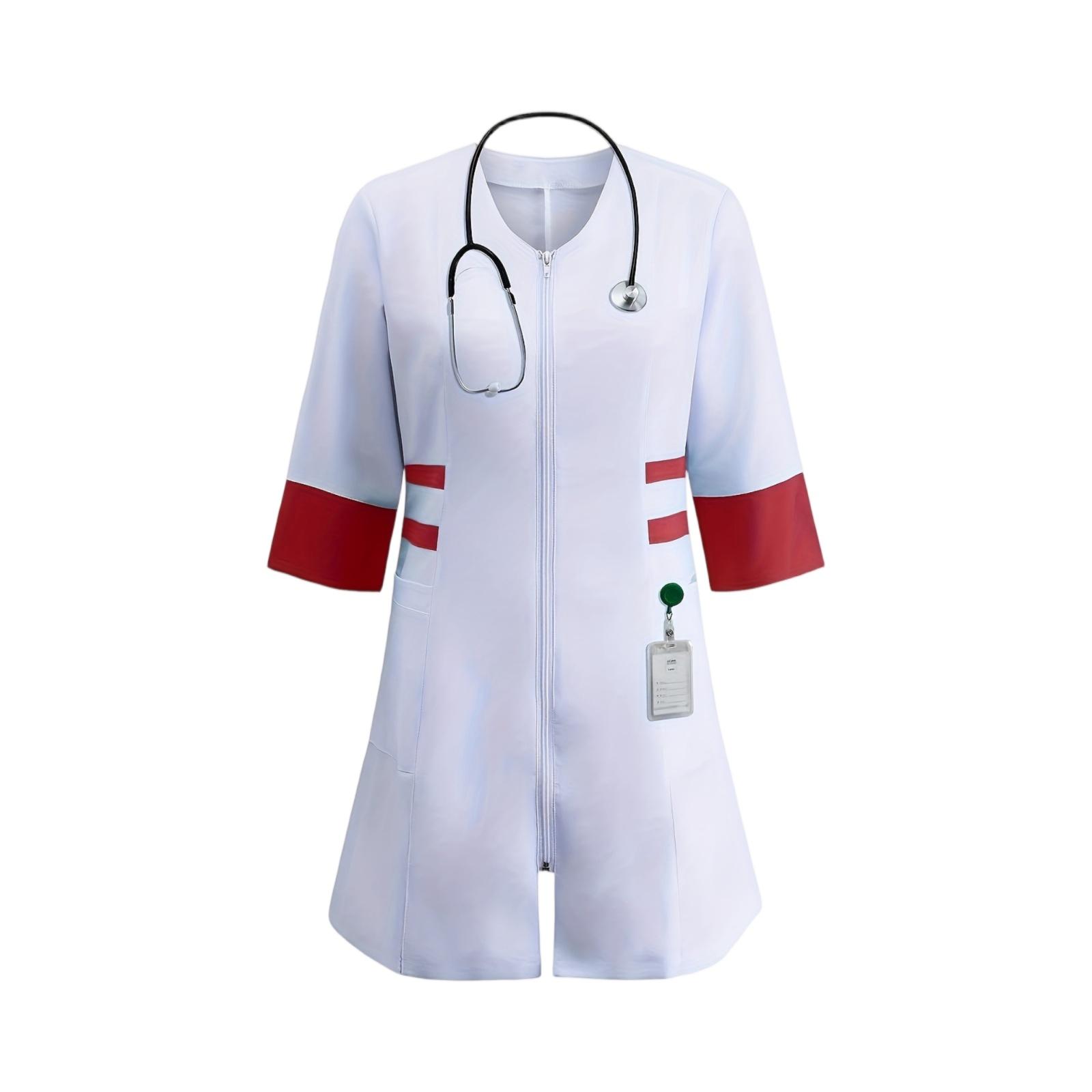Women s Fashionableuniform, Long And Short Sleeves, Slim Fit Work Clothes M красный
Women s Fashionableuniform, Long And Short Sleeves, Slim Fit Work Clothes M красный