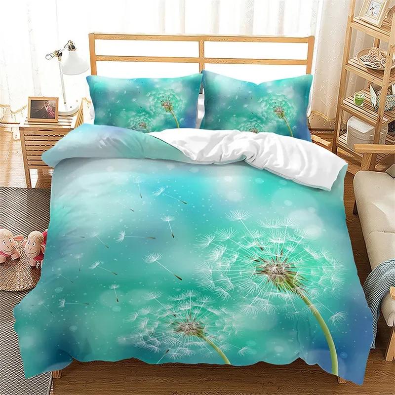 Dandelion Duvet Cover Spring Meadow Reed Bedding Set Simple 3D Botanical Comforter Cover Full King For Kids Adult Bedroom Decor EU Single(135*200cm)3pcs
Dandelion Duvet Cover Spring Meadow Reed Bedding Set Simple 3D Botanical Comforter Cover Full King For Kids Adult Bedroom Decor EU Single(135*200cm)3pcs