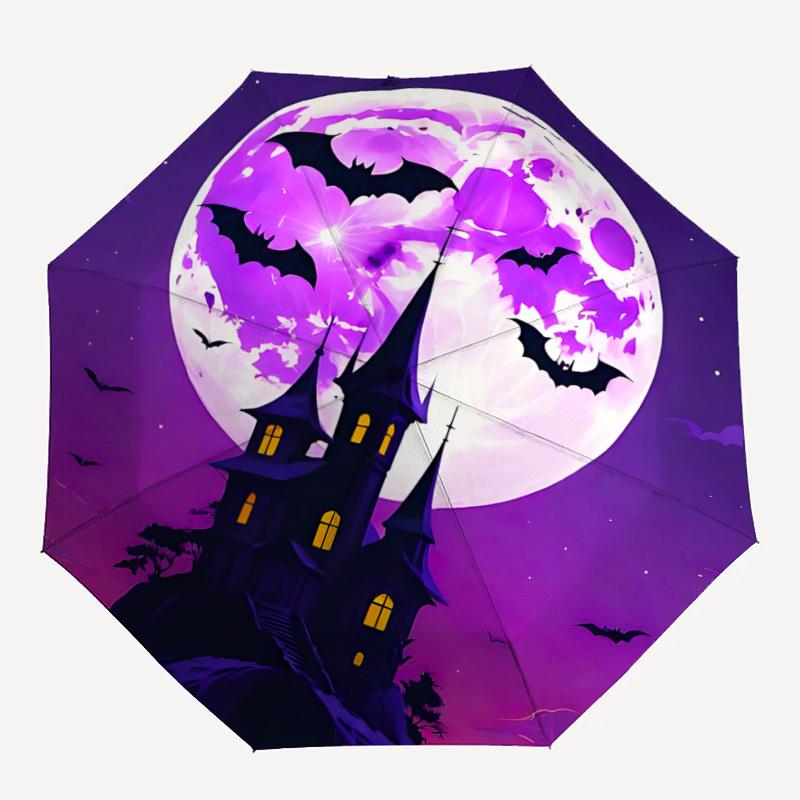 1pc Moon HauntedHouse Automatic Umbrella High Quality Canopy, Portable Folding Umbrella with, Ideal Gift for - Travel, Everyday, Formal Even
1pc Moon HauntedHouse Automatic Umbrella High Quality Canopy, Portable Folding Umbrella with, Ideal Gift for - Travel, Everyday, Formal Even