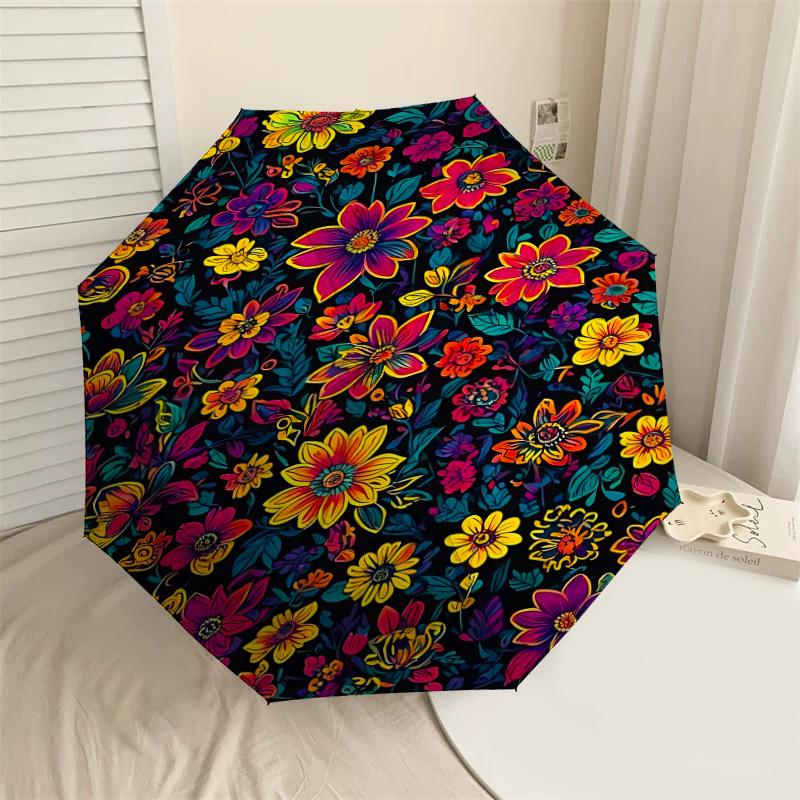 1PC Floral Pattern Automatic Open/Close Umbrella Compact Folding Umbrella with 8-Rib Shaft lightweight esign, Highquality Fabric1127A
1PC Floral Pattern Automatic Open/Close Umbrella Compact Folding Umbrella with 8-Rib Shaft lightweight esign, Highquality Fabric1127A