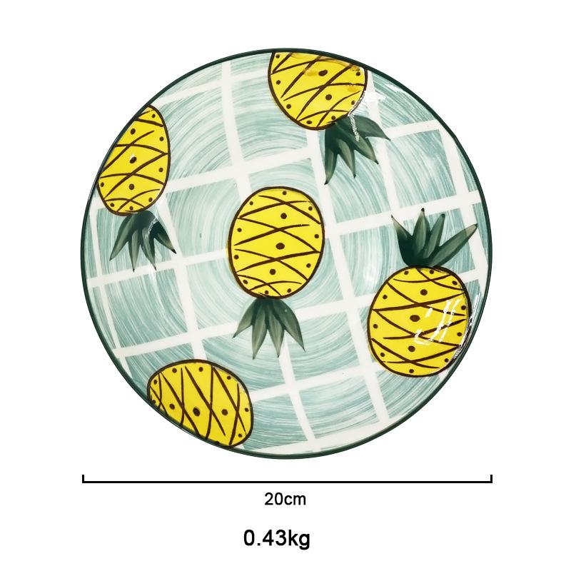Nordic Fruit Ceramic Tableware Pineapple Orange Cherry Plate Ear Rectangular Ceramic Plate Main Course Decorative Tray Tableware
Nordic Fruit Ceramic Tableware Pineapple Orange Cherry Plate Ear Rectangular Ceramic Plate Main Course Decorative Tray Tableware