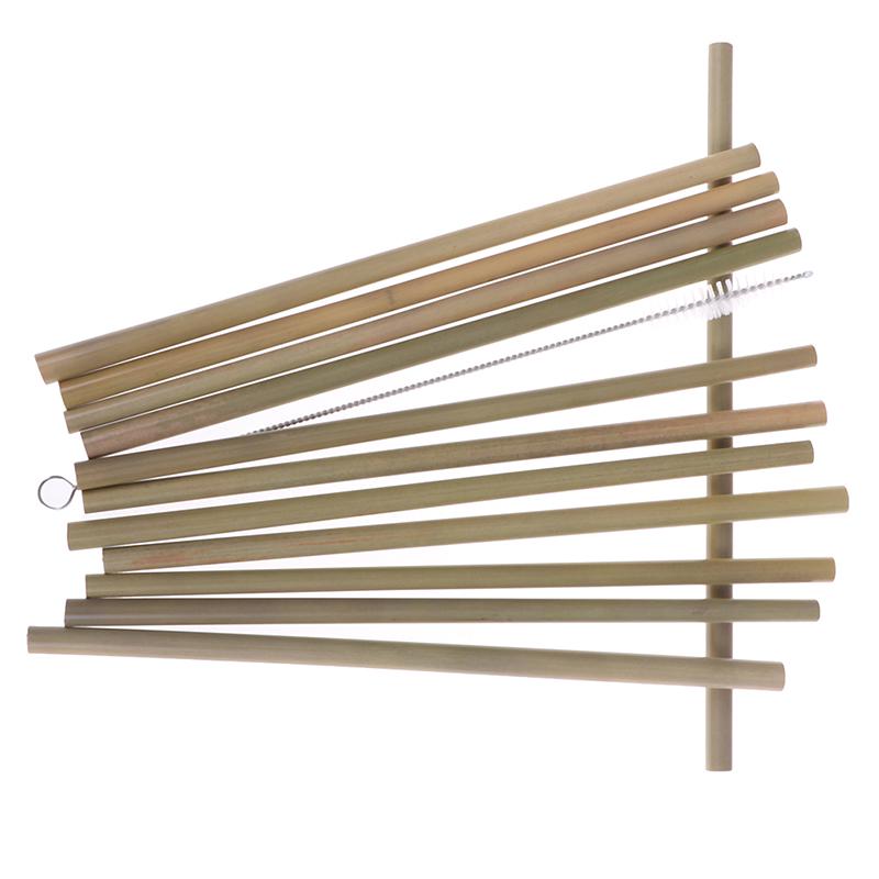 12 шт./набор бамбуковых соломинок для питья многоразовые экологичные кухонные с щеткой для чистки
12 шт./набор бамбуковых соломинок для питья многоразовые экологичные кухонные с щеткой для чистки