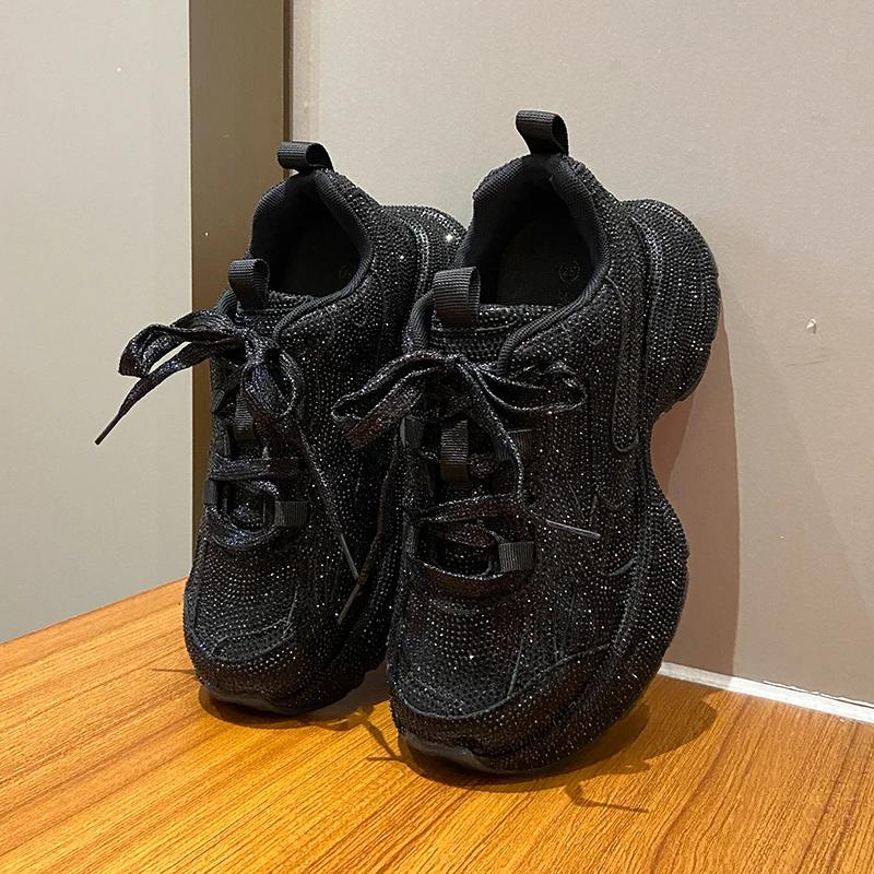 Роскошные спортивные туфли на толстой подошве, полностью инкрустированные бриллиантами, дизайнерские противоскользящие кроссовки для бега, женская модная обувь с леопардовым принтом, теннисные повседневные туфли 35
Роскошные спортивные туфли на толстой подошве, полностью инкрустированные бриллиантами, дизайнерские противоскользящие кроссовки для бега, женская модная обувь с леопардовым принтом, теннисные повседневные туфли 35