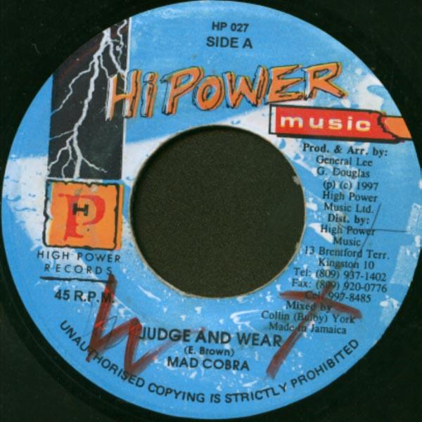 7inch Record MAD COBRA - Judge And Wear HP027 Hi Power Music 1997 Jamaica Reggae, Ska & Dub Used
7inch Record MAD COBRA - Judge And Wear HP027 Hi Power Music 1997 Jamaica Reggae, Ska & Dub Used
