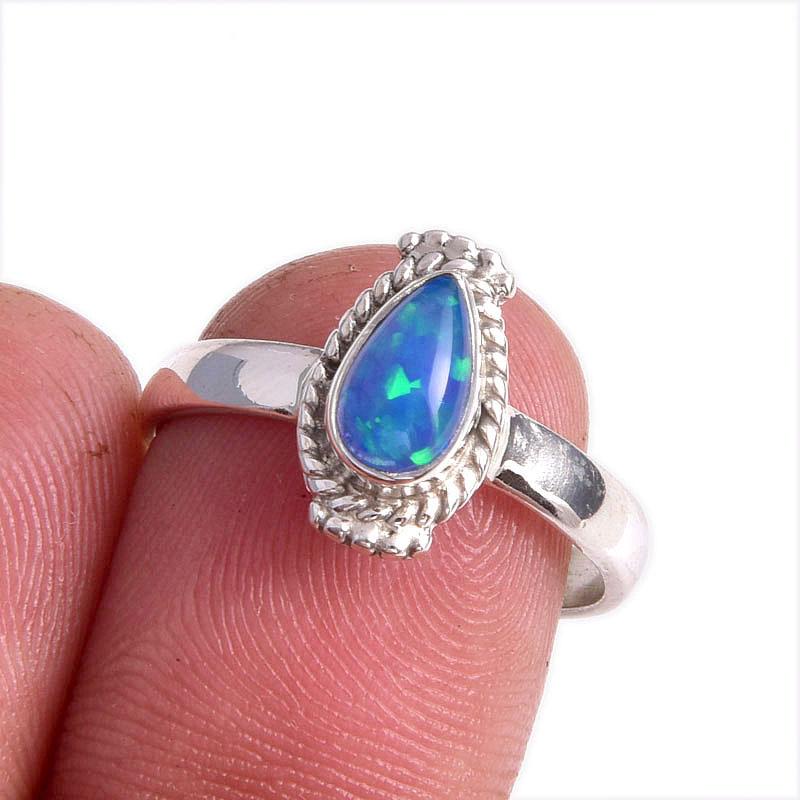 Natural Ethiopian Opal Gemstone Handmade 925 Solid Sterling Silver Ring S.8 v8c85
Natural Ethiopian Opal Gemstone Handmade 925 Solid Sterling Silver Ring S.8 v8c85