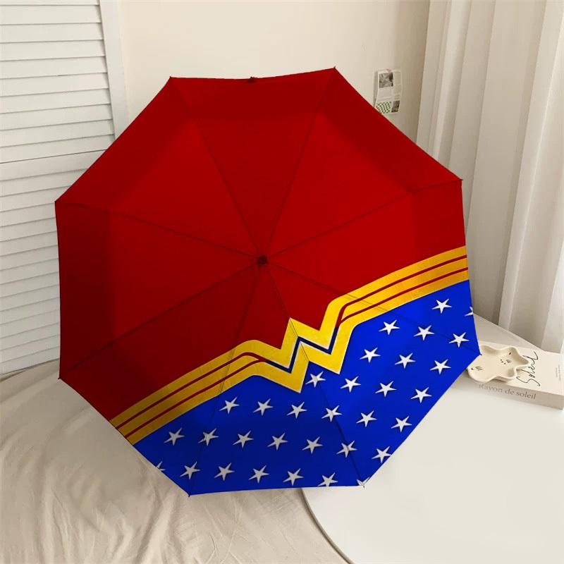 1PC Warner Wonder Woman Automatic Open/Close Umbrella with Windproof, 81-Rib Sturdy Canopy, Durable Ribs1298A
1PC Warner Wonder Woman Automatic Open/Close Umbrella with Windproof, 81-Rib Sturdy Canopy, Durable Ribs1298A