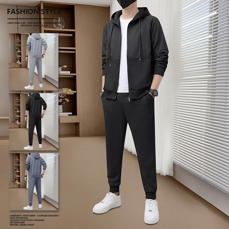 Men s Spring/Autumn Sports Casual Slim-Fit Honeycomb Mesh Hooded Two-Piece Set 2XL
Men s Spring/Autumn Sports Casual Slim-Fit Honeycomb Mesh Hooded Two-Piece Set 2XL