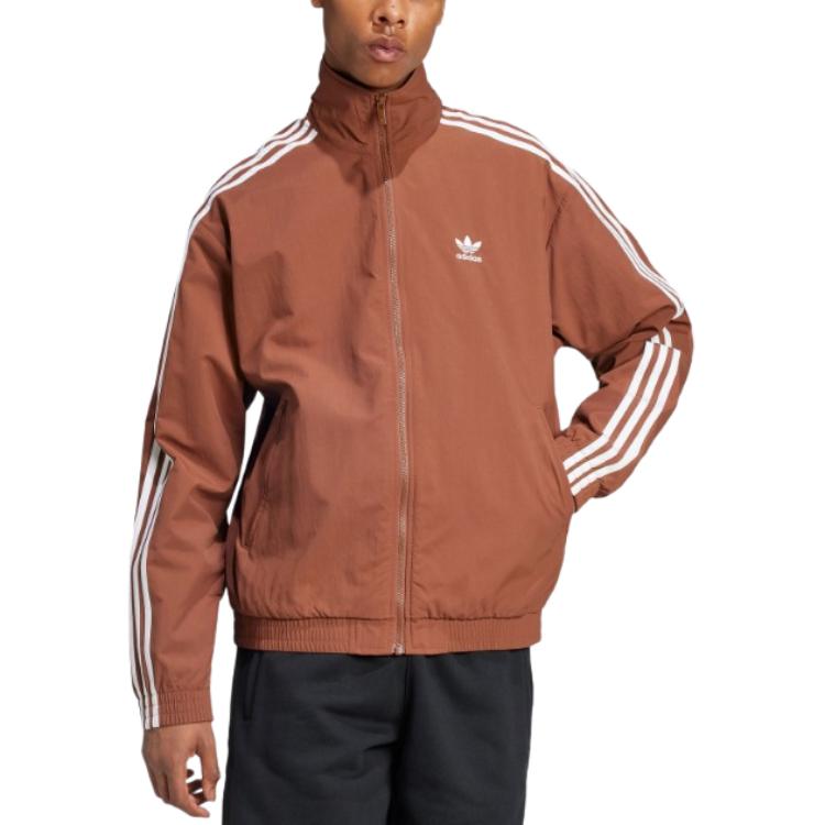 Adidas Мужская куртка Firebird Retro Sports Stand Collar с длинным рукавом в полоску, темно-коричневая, IZ2424 M
Adidas Мужская куртка Firebird Retro Sports Stand Collar с длинным рукавом в полоску, темно-коричневая, IZ2424 M