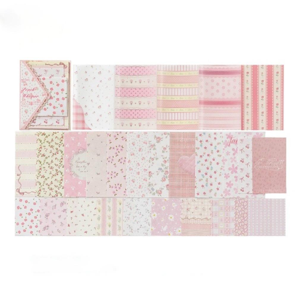 52Pcs Multi Style Flower Journaling Scrapbooking Paper Retro Decorative Sweet Supply Scrapbook Material Papers розовый
52Pcs Multi Style Flower Journaling Scrapbooking Paper Retro Decorative Sweet Supply Scrapbook Material Papers розовый