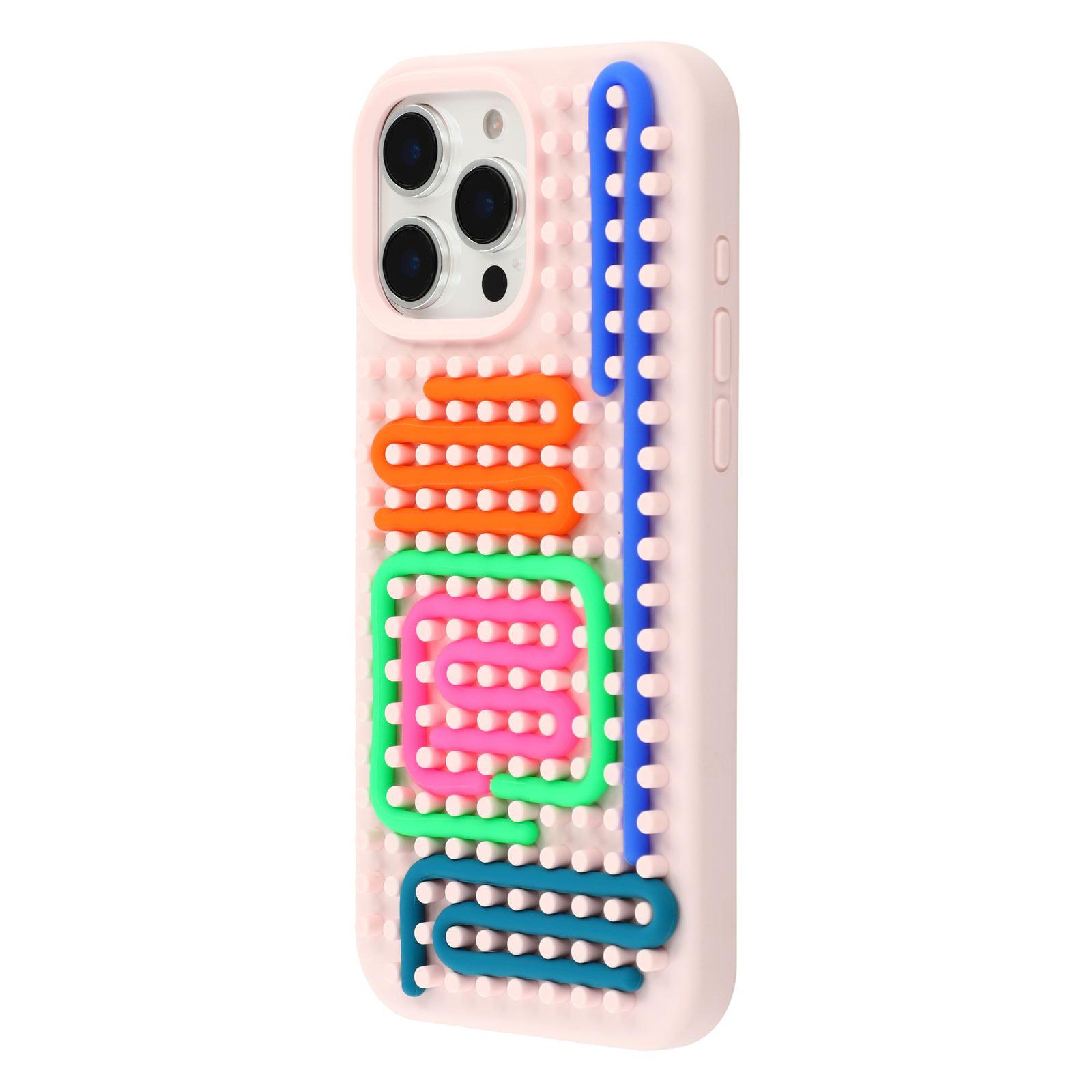 For iPhone 16 Pro Max Case 3D Stress Relief DIY Colorful Bar Silicone+PC Phone Cover Dots Design Beige
For iPhone 16 Pro Max Case 3D Stress Relief DIY Colorful Bar Silicone+PC Phone Cover Dots Design Beige