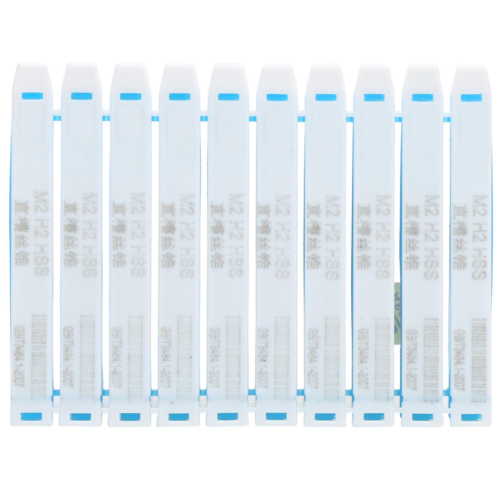 10Pcs Tap Drill Straight Flute High Speed Steel Bottom Machine Hardware Tools M2 W6542
10Pcs Tap Drill Straight Flute High Speed Steel Bottom Machine Hardware Tools M2 W6542