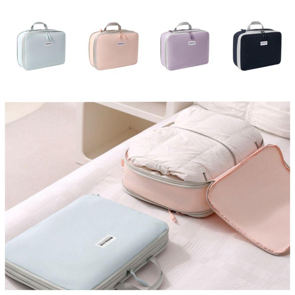 Waterproof Clothes Storage Bag with Carry Handle Handheld Luggage Organizer Travel рожевий
Waterproof Clothes Storage Bag with Carry Handle Handheld Luggage Organizer Travel рожевий