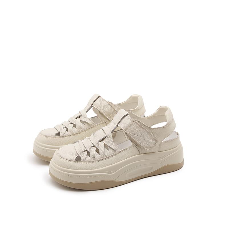 Fashion AIYUQI 2025 new women s sneakers shoes Summer thick-soled hollow women s sandals Large-size casual pig cage female shoes 35 бежевий
Fashion AIYUQI 2025 new women s sneakers shoes Summer thick-soled hollow women s sandals Large-size casual pig cage female shoes 35 бежевий