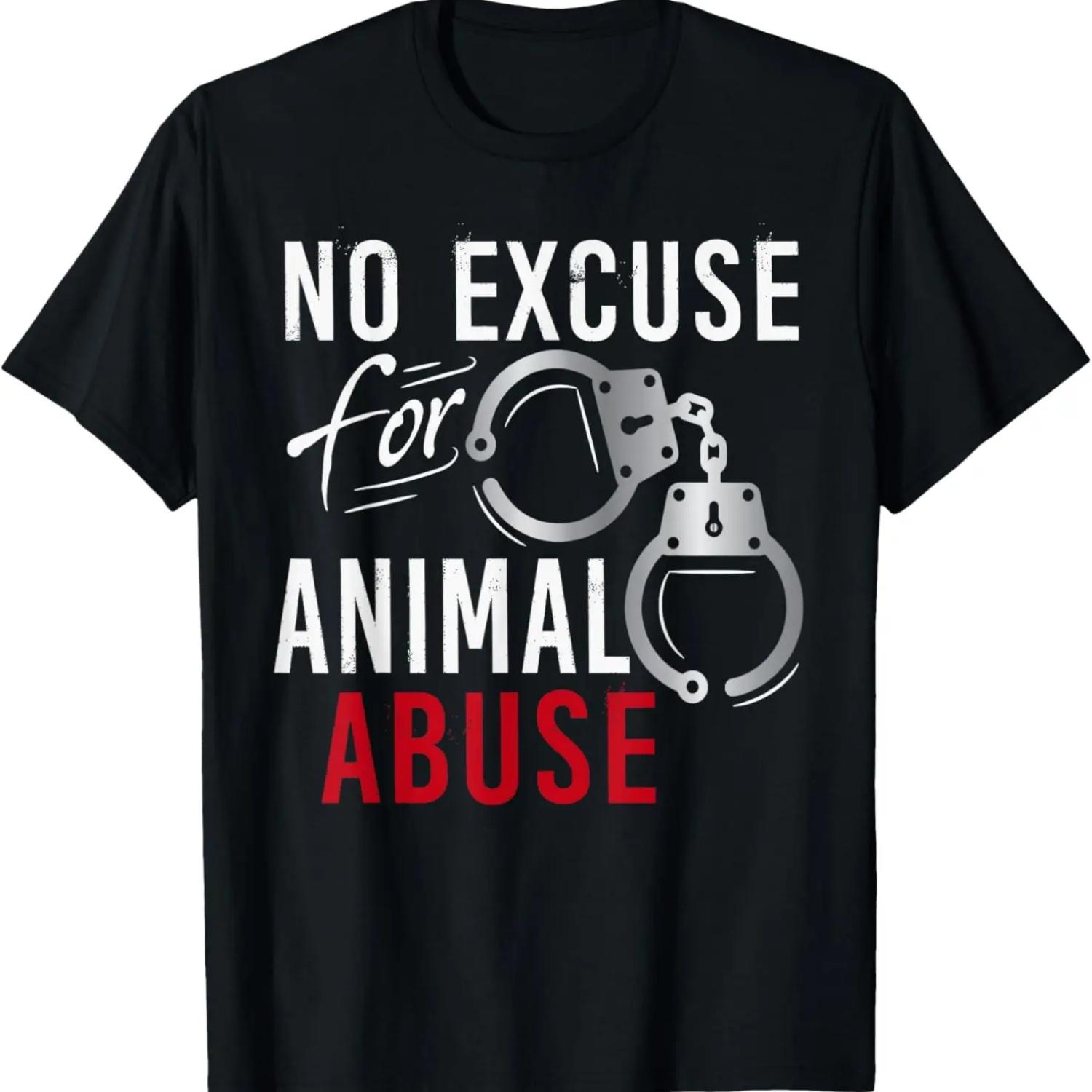 No Excuse Animal Abuse Tshirt Animal Rescue Animal Shelter T-Shirt S чёрный
No Excuse Animal Abuse Tshirt Animal Rescue Animal Shelter T-Shirt S чёрный
