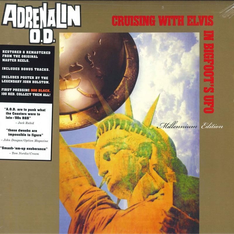 LP Record ADRENALIN O.D. - Cruising with Elvis in Bigfoots U. BCR2131 Beer City Recor 2019 US Rock
LP Record ADRENALIN O.D. - Cruising with Elvis in Bigfoots U. BCR2131 Beer City Recor 2019 US Rock