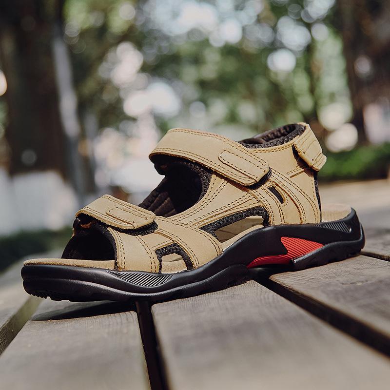 Summer explosive version running rivers and lakes open-toed beach leather wear-resistant outsole breathable casual sandals Shoes 38 хаки
Summer explosive version running rivers and lakes open-toed beach leather wear-resistant outsole breathable casual sandals Shoes 38 хаки