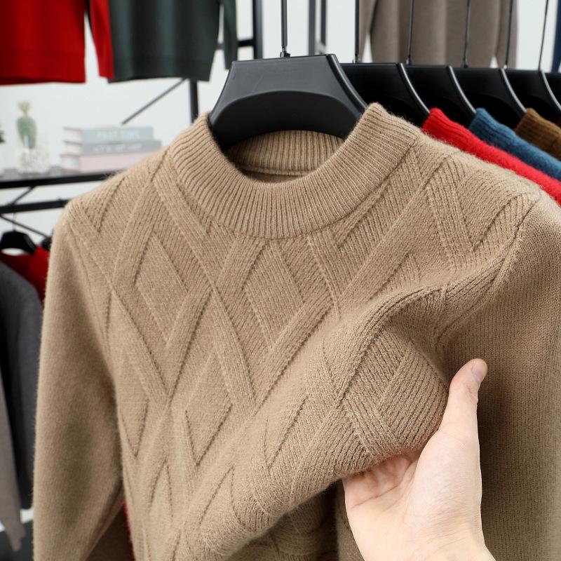 Men s Diamond Lattice Knit Sweater - Autumn/Winter, Round Neck, Thickened, Versatile L
Men s Diamond Lattice Knit Sweater - Autumn/Winter, Round Neck, Thickened, Versatile L