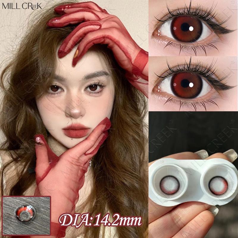 Красные контактные линзы Mill Creek Halloween, 2 шт. (1Pair) Натуральная косметика вампира аниме 14,2 мм для глаз, косплей, макияж, ежегодное использование, контакты
Красные контактные линзы Mill Creek Halloween, 2 шт. (1Pair) Натуральная косметика вампира аниме 14,2 мм для глаз, косплей, макияж, ежегодное использование, контакты