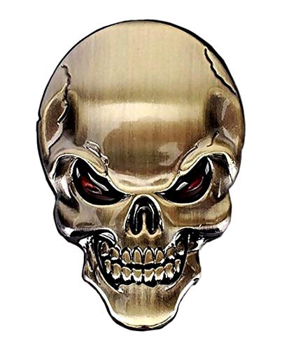 Металлическая эмблема черепа 3D наклейка печать
Металлическая эмблема черепа 3D наклейка печать