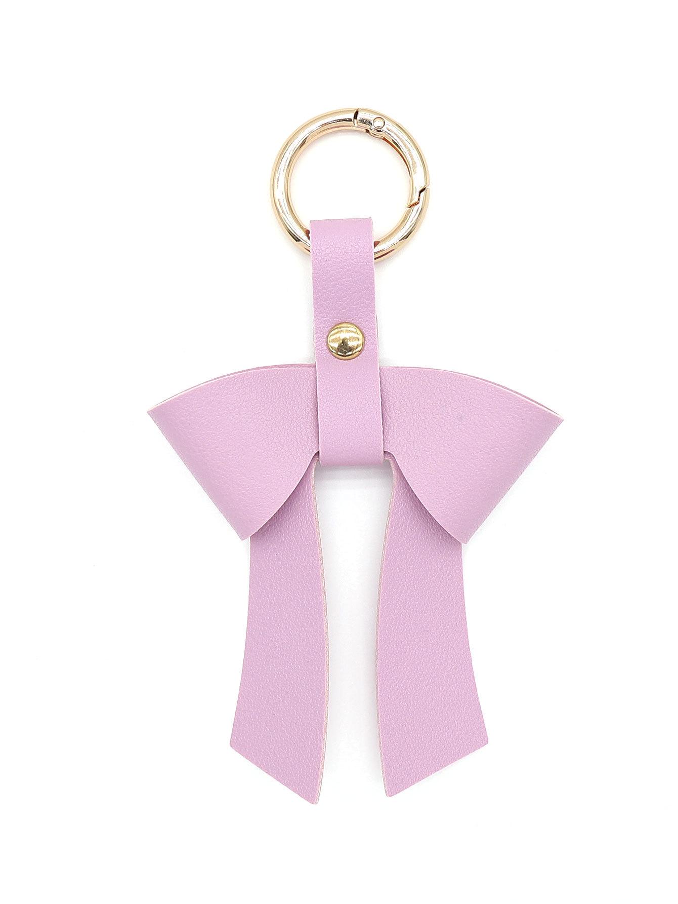 Dopamine PU Leather Bow Keychain Charm
Dopamine PU Leather Bow Keychain Charm