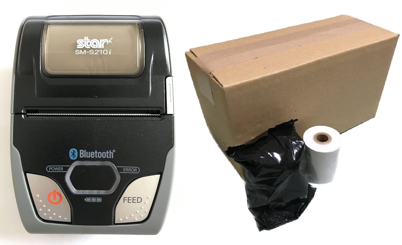 Сумісні з мобільним принтером Star Micronics термопаперові рулони Термопапір Logichrome 58 мм x 40 мм x SM-S210i (20 рулонів) (Зроблено в Японії), 12мм, білий
Сумісні з мобільним принтером Star Micronics термопаперові рулони Термопапір Logichrome 58 мм x 40 мм x SM-S210i (20 рулонів) (Зроблено в Японії), 12мм, білий