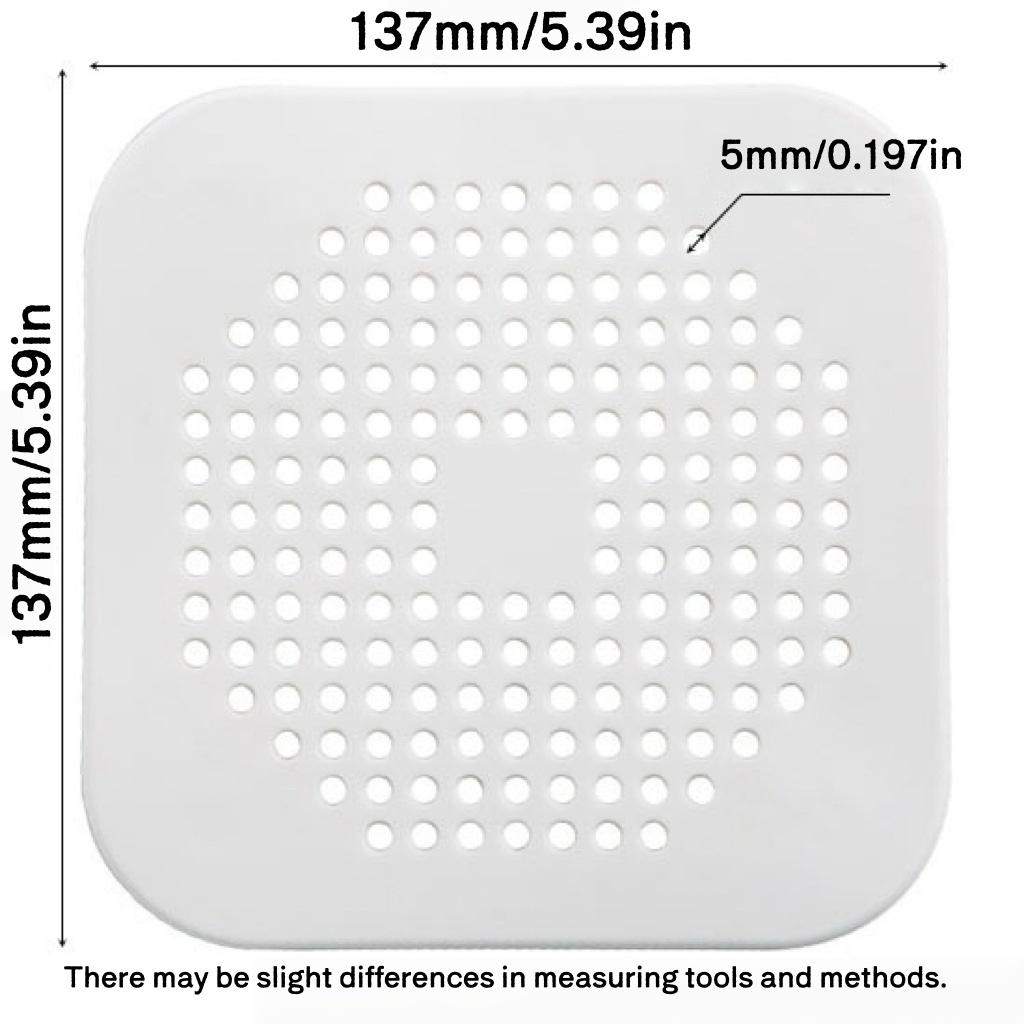 1/3/5/10pcs Shower Drain Cover Hair Catcher Flat Silicone Plug Stopper for Bathroom Kitchen Sink Bathtub Strainer TPR Protector 1pc білий
1/3/5/10pcs Shower Drain Cover Hair Catcher Flat Silicone Plug Stopper for Bathroom Kitchen Sink Bathtub Strainer TPR Protector 1pc білий