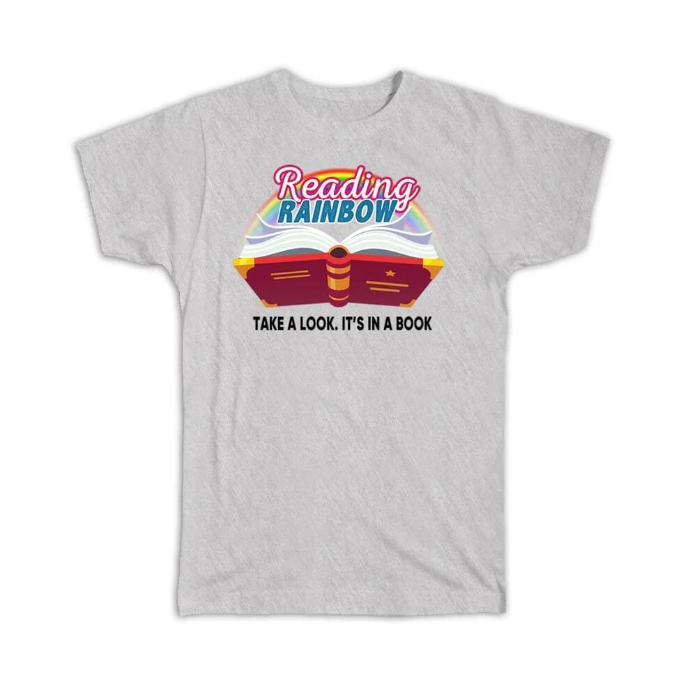 Gift T-Shirt : Reading Rainbow For Book Lover Reader Hobby Teenager Motivational XL
Gift T-Shirt : Reading Rainbow For Book Lover Reader Hobby Teenager Motivational XL
