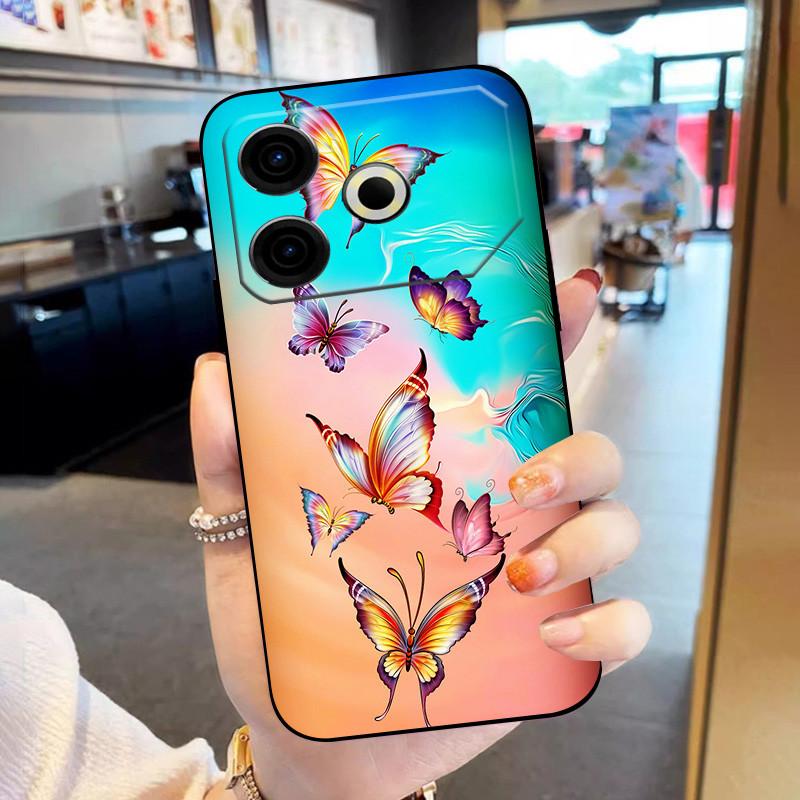 For Tecno Pova 6 Neo Case Flower TPU Soft Black Silicone Covers for Tecno Pova6 Neo Case Protective Bumper Funda Pova 6Neo Tecno Pova 6 Neo
For Tecno Pova 6 Neo Case Flower TPU Soft Black Silicone Covers for Tecno Pova6 Neo Case Protective Bumper Funda Pova 6Neo Tecno Pova 6 Neo