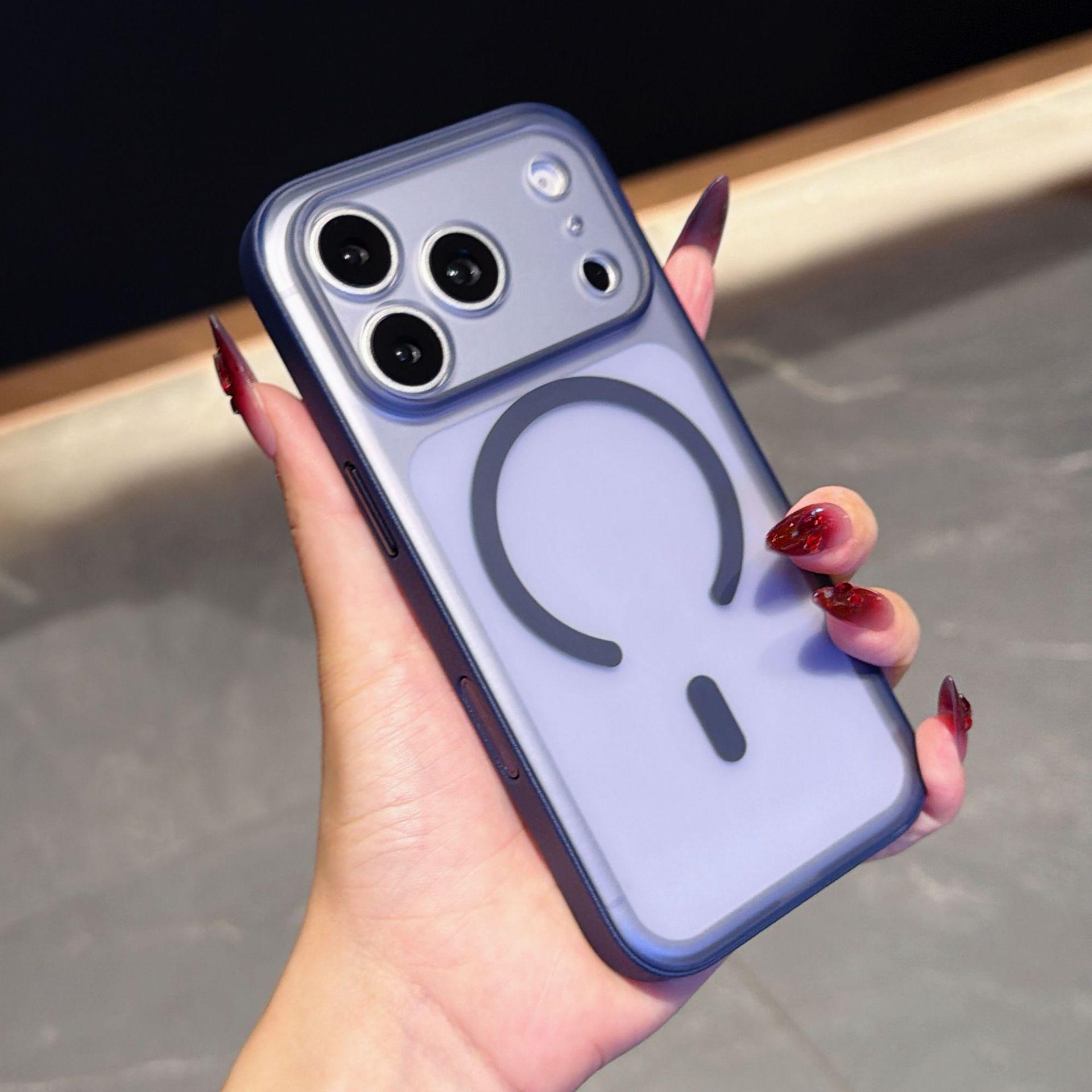 Matte Leather-Textured Magnetic Phone Case for iPhone 17 Pro Max, Compatible with Apple 16 AI Button, Drop-Proof Protection iPhone 17 Air синий
Matte Leather-Textured Magnetic Phone Case for iPhone 17 Pro Max, Compatible with Apple 16 AI Button, Drop-Proof Protection iPhone 17 Air синий