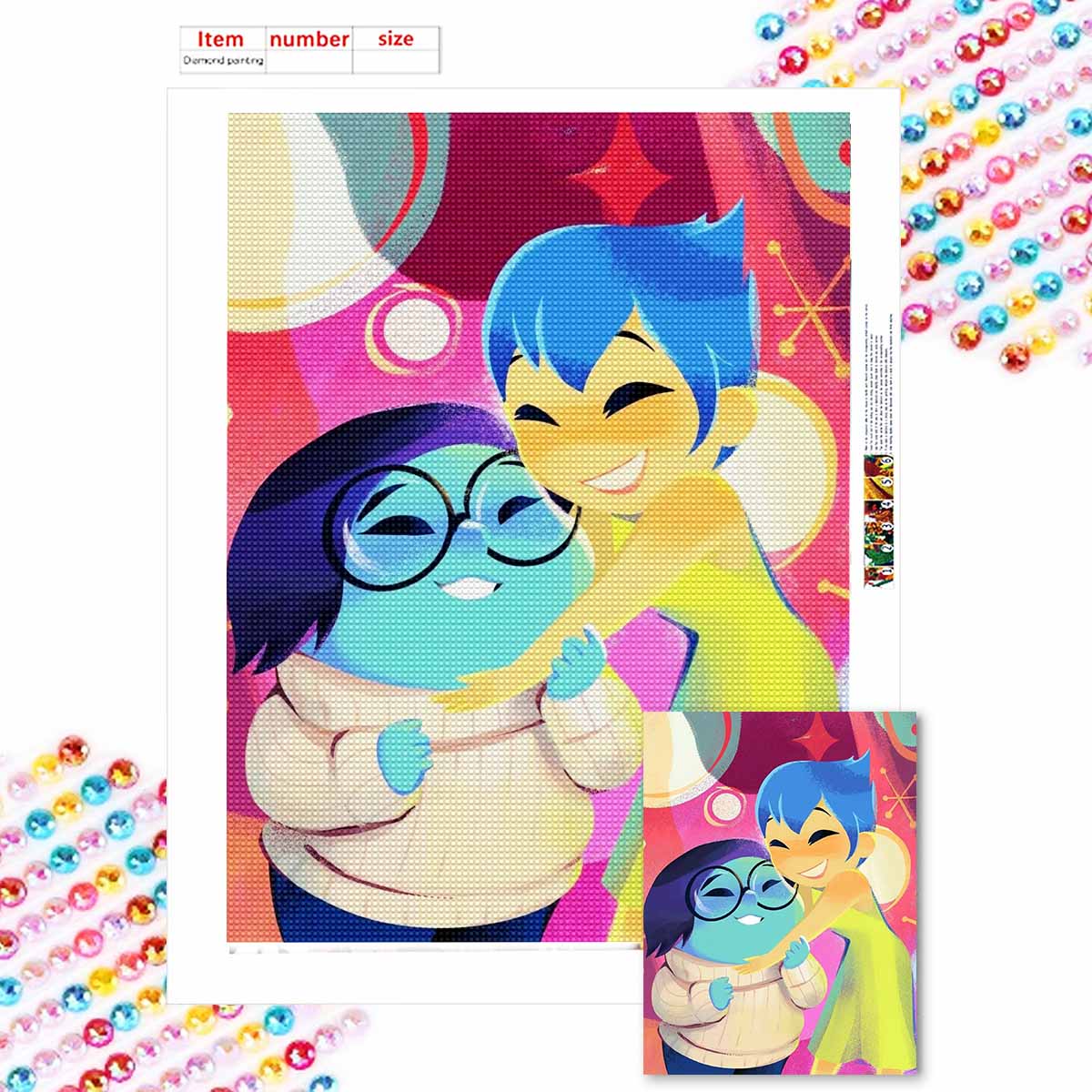 Алмазная живопись своими руками Набор для вышивания крестом «Объятие» Мозаичное искусство Алмазная живопись Полная выкладка Алмазное украшение для дома Round 20x30cm
Алмазная живопись своими руками Набор для вышивания крестом «Объятие» Мозаичное искусство Алмазная живопись Полная выкладка Алмазное украшение для дома Round 20x30cm