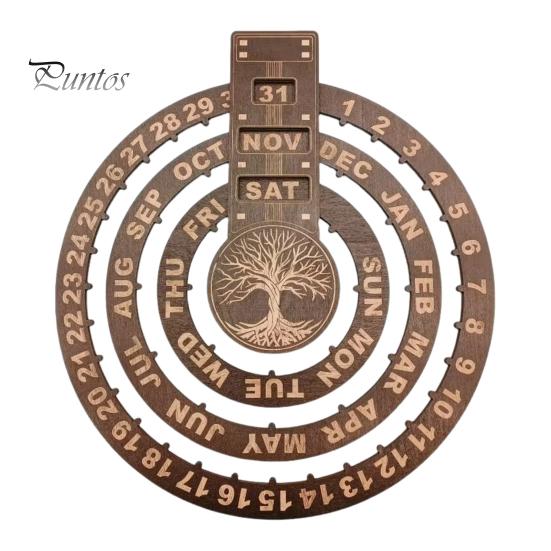 Деревянный вращающийся круглый вечный календарь с лунным деревом и солнцем, круглый циферблат, вечный календарь, настенный календарь для декора стола A
Деревянный вращающийся круглый вечный календарь с лунным деревом и солнцем, круглый циферблат, вечный календарь, настенный календарь для декора стола A