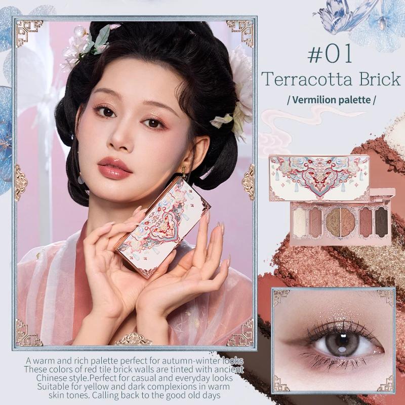 Flower Knows Butterfly Cloud Collar Collection Embossed Six-Color Makeup Palette spreadable Suitable for daily use 6.5g білий
Flower Knows Butterfly Cloud Collar Collection Embossed Six-Color Makeup Palette spreadable Suitable for daily use 6.5g білий