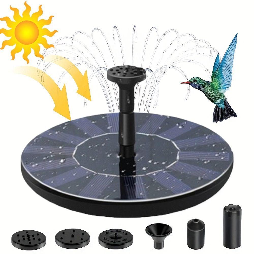 Energy-saving Floating Solar Powered Water Fountain 13/16/18cm Bird Bath Fountain Ponds 13cm
Energy-saving Floating Solar Powered Water Fountain 13/16/18cm Bird Bath Fountain Ponds 13cm