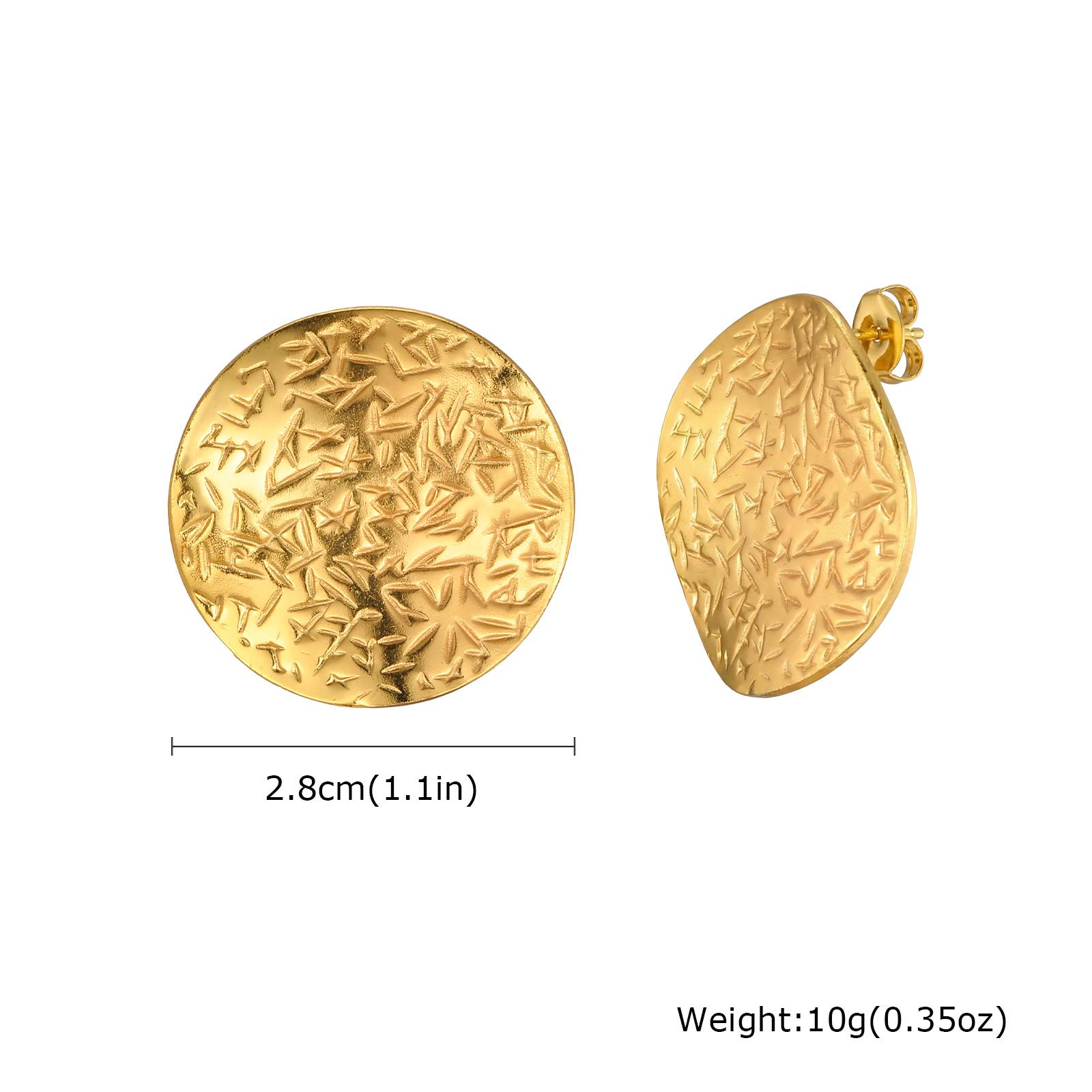 Geometry Texture Earring for Women Studs, Exaggerated Square Gold Color Earring, Statement Jewelry Wholesale
Geometry Texture Earring for Women Studs, Exaggerated Square Gold Color Earring, Statement Jewelry Wholesale