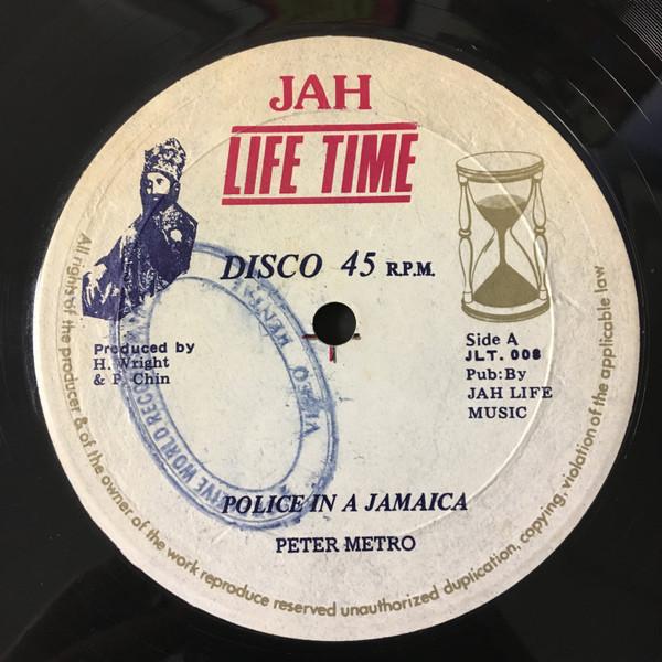 12inch Record PETER METRO - Police In A Jamaica JLT008 Jah Life Time 1985 Jamaica Reggae, Ska & Dub Used
12inch Record PETER METRO - Police In A Jamaica JLT008 Jah Life Time 1985 Jamaica Reggae, Ska & Dub Used