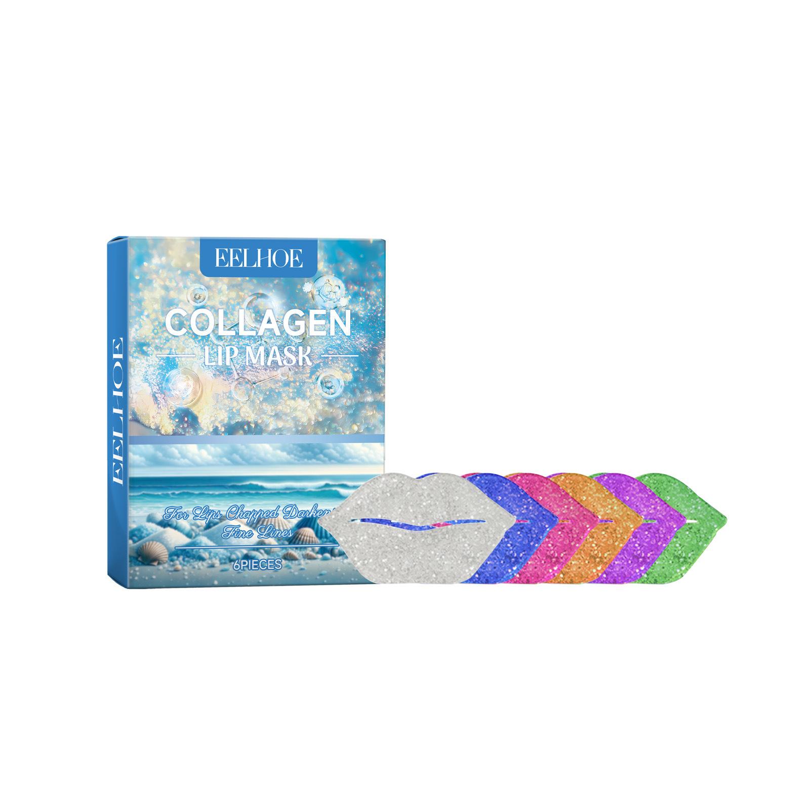 EELHOE, 6 упаковок, маска для губ с кристаллом и коллагеном, увлажняющая увлажняющая эссенция, гель-патч, маски для губ, подушечки для ухода за губами, патчи 6pcs/box
EELHOE, 6 упаковок, маска для губ с кристаллом и коллагеном, увлажняющая увлажняющая эссенция, гель-патч, маски для губ, подушечки для ухода за губами, патчи 6pcs/box