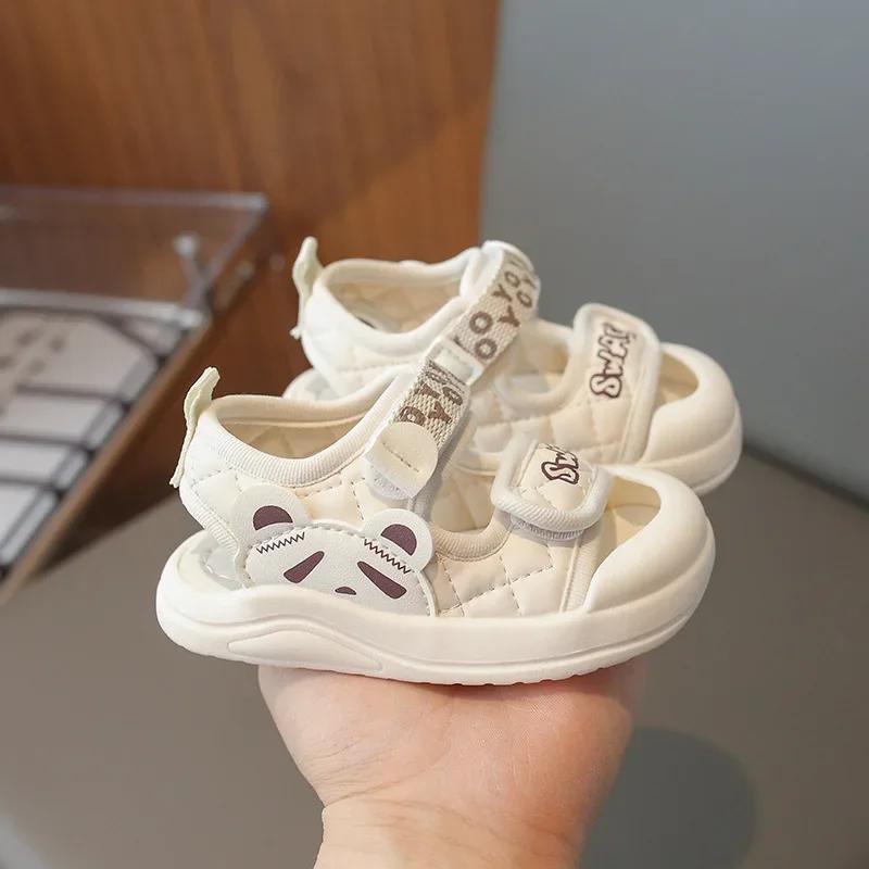 Summer Children Simple Sandals for Girls Boys Fashion Korean Soft Sole Anti-kick Breathable Baby Learning Walking Shoes 23
Summer Children Simple Sandals for Girls Boys Fashion Korean Soft Sole Anti-kick Breathable Baby Learning Walking Shoes 23