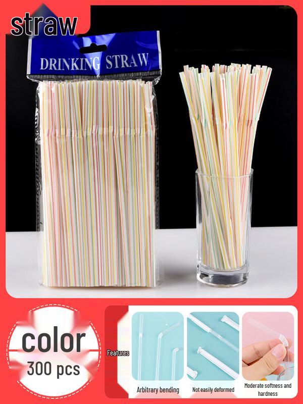 ZISIZ Individually Wrapped Plastic Straws
ZISIZ Individually Wrapped Plastic Straws