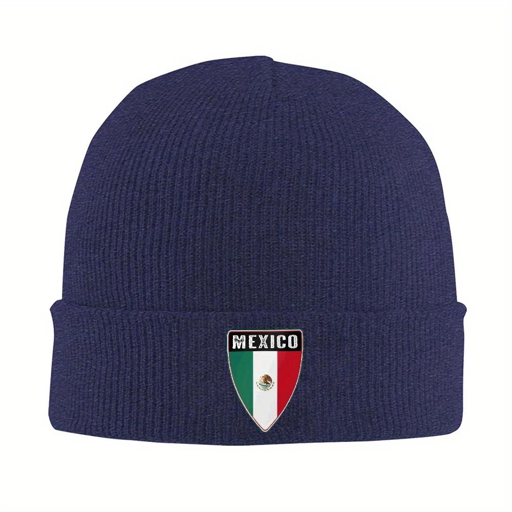1pc Mexico Shield Mexican Knitted Caps for Women Unisex Skullies Beanies Autumn Winter Hat Warm Melon Cap
1pc Mexico Shield Mexican Knitted Caps for Women Unisex Skullies Beanies Autumn Winter Hat Warm Melon Cap