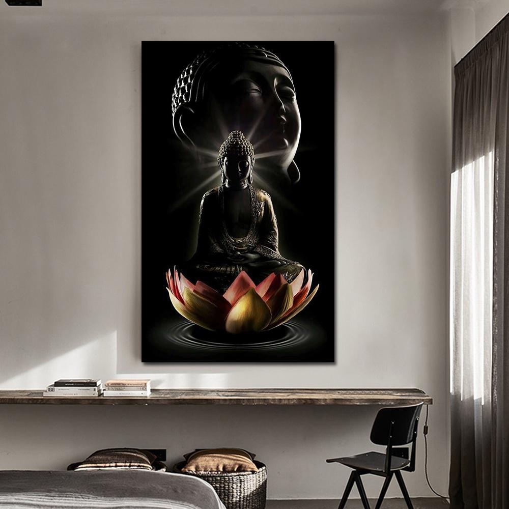 Abstract black buddhism poster and art copies wall painting on buddhist canvas humor pictures for living room
Abstract black buddhism poster and art copies wall painting on buddhist canvas humor pictures for living room