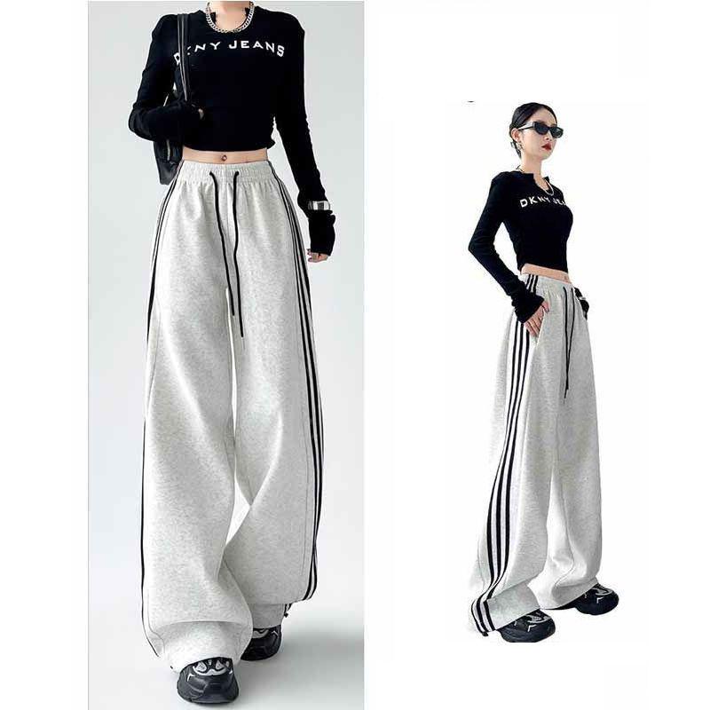 Women s Spring 2025 High-Waisted Grey Sweatpants: Slimming, Wide-Leg, Versatile Drawstring Design L
Women s Spring 2025 High-Waisted Grey Sweatpants: Slimming, Wide-Leg, Versatile Drawstring Design L
